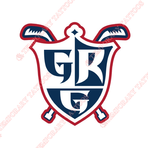 Grand Rapids Griffins Customize Temporary Tattoos Stickers NO.9006